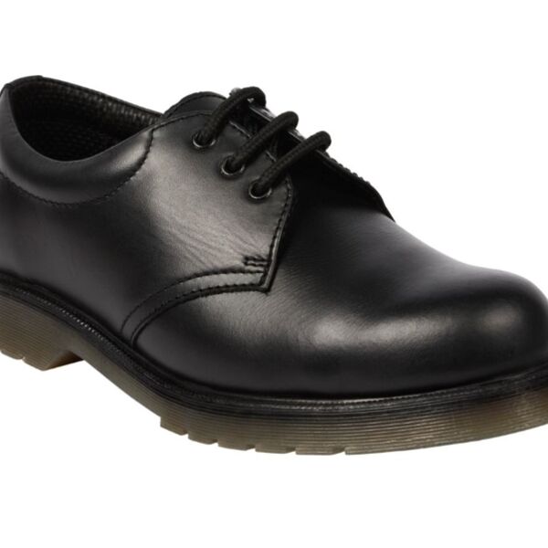 SS100 - Black Air Cushion Safety Shoe SB SRA Thumbnail